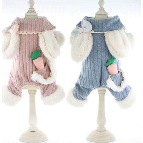 Pet Clothing Winter Dog Jumpsuit Warm Small Dog Suit For Dog Cat Costume Puppy Clothes Maltese Yorkshire Bichon Poodle Apparel