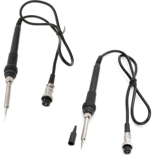 24V 50W Soldering Station Solder Iron Handle 5pin Welding Hot Gun Repair Tool