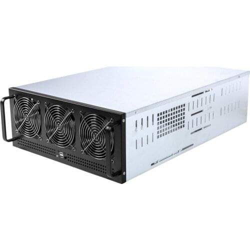 Factory direct sales, Ethereum 4U chassis, 6-card 8-card special chassis, Multi graphics card customized chassis