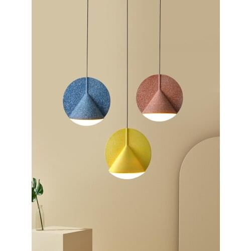 Modern led iron luminaire industrial lamp pendant lights commercial lighting chandelier pendant lights living room bedroom