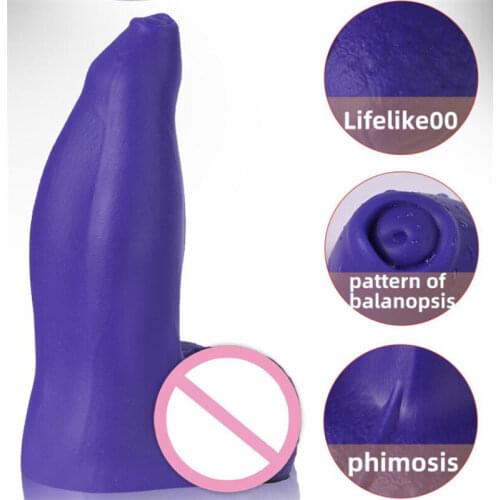 Super Big Soft Realistic Dildo with Suction Cup Sea Lion Huge Anal Dildos Masturbation Lesbian Toys Fake Dick Sex Toys for Women