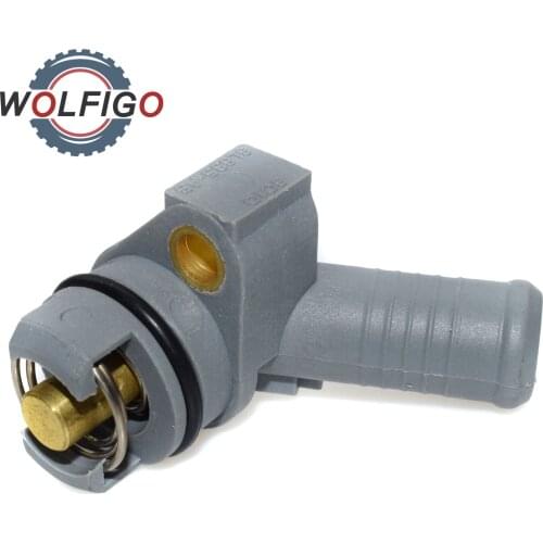 WOLFIGO New Engine Oil Cooler Thermostat For Ford Mondeo 3 MK3 Transit For Jaguar X-Type 2.0 2.2 2.4 TDDI TDCI 6C1Q6L635AB