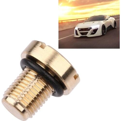 Coolant Expansion Tank Bleeder Screw Brass for BMW E36 E39 E46 etc. Car Oil Radiator Pipe / Water Tank Return Pipe 118