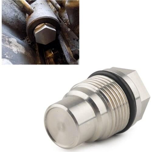 M20x1.5 Race Fuel Rail Plug Valve for Chevy GMC 6.6l Duramax 05-10 & Dodge 6.7l Cummins