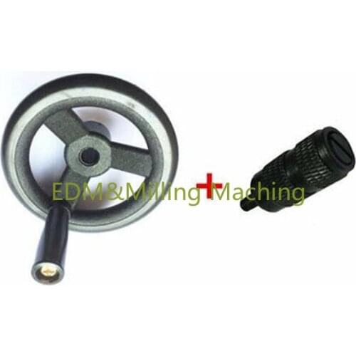CNC Milling Machine Parts B125+126 Hand Wheel Forward Feed Reverse Knob Assembly For Bridgepor