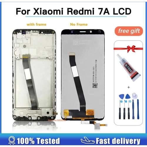 5.45'' LCD With Frame For Xiaomi Redmi 7A lcd MZB7995IN Display Screen Touch Digitizer Assembly for Redmi7A M1903C3EG M1903C3EH