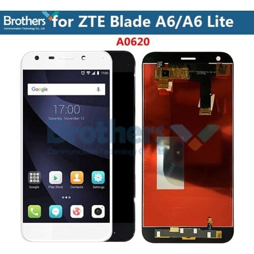 LCD Screen For ZTE Blade A6 / A6 Lite LCD Display for ZTE A0620 LCD Assembly Touch Screen Digitizer Phone Replacement Test Work