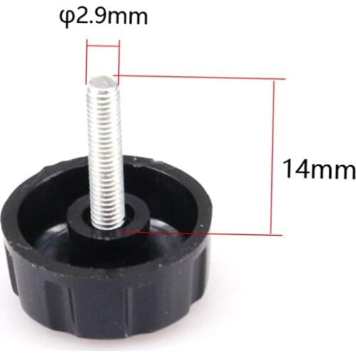 10pc 2mm Spare Screws Nuts for Fishing Spinning Reels Knob Power Handle Grip