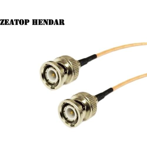 10Pcs BNC Male to Male RG316 RF Audio Video Cable BNC Male Switch Connector Coxial Adapter 10cm 15cm 20cm 30cm 50cm