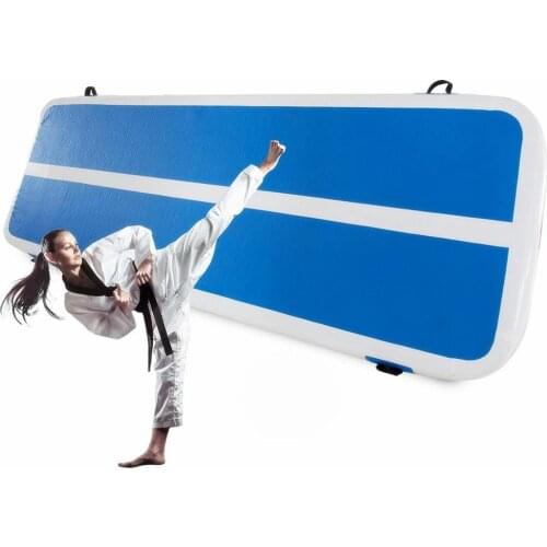 19.7ft Inflatable 6m Air Track Professional Tumbling Mat for Gymnastics Airtrack Floor Mats with Free Electric Air Pump