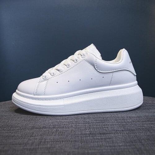 2021 Luxury Designer Shoes Women Casual Platform Spring Autumn White Shoes Tenis Sneakers for Men Couple Shoes Plus Size 43 44