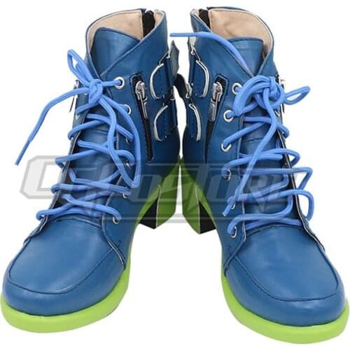 Anime Cosplay Shoes Boots Girls' Frontline AEK-999 Barsuk Costume Hand-made Leather Christmas Halloween Free ship ACS-1160