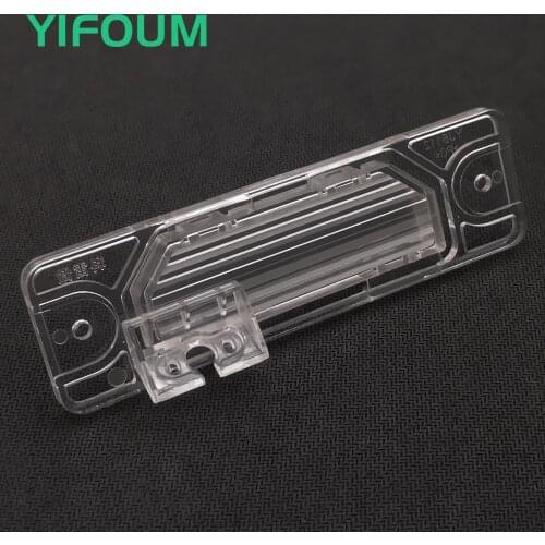 YIFOUM Car Rear View Brackup Camera Bracket License Plate Lights For Renault Samsung QM5 MK1 SM5 KPQ A32 Koleos 1 2007-2017