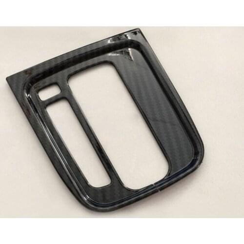 BBQ@FuKa Carbon Fiber Car Middle Console Gear Shift Box Decoration Trim Cover Frame Fit For 016 Suzuki Vitra 2016 Car Styling