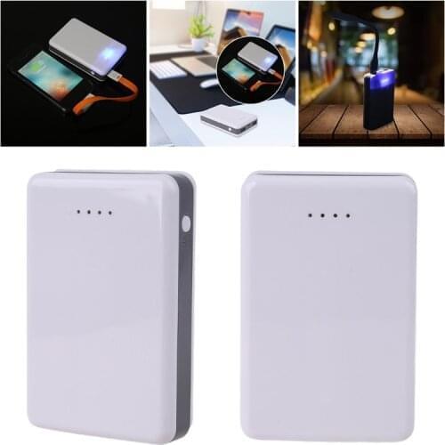 DIY Power Bank Kit Box Case 18650 Battery Charger with Dual USB Output Power Adapter for Mobile Phone Tablet Cellphone