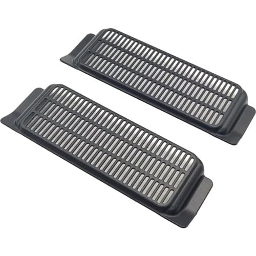 For Tesla Model 3 Backseat Air Vent Cover Air Flow Vent Grille Protection Set of 2