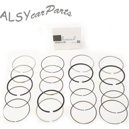 Cyl.bore 83MM A2700300124 Engine Piston Ring Set For BENZ M274 W204 C 180 CGI W205 C 200 C 300 C 200 4-matic A205 C 250 S205