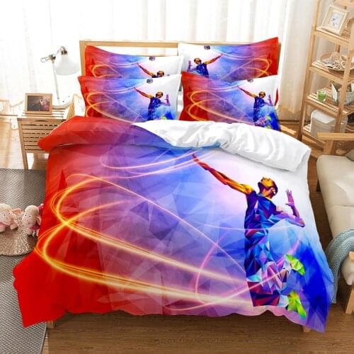 Bedding set duvet cover set 3d bedding digital printing bed linen queen size bedding set fashion design