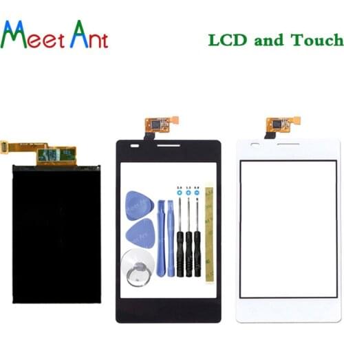 New 4.5'' Lcd Display With Touch Screen Digitizer Sensor For LG Optimus L5 E615 E617