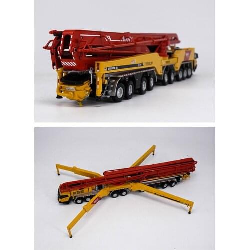 2020 Original 86m 1:50 Sany Concrete Pump Truck Model Collectible Alloy Model Engineering Machinery DieCast Toy Model Decoration