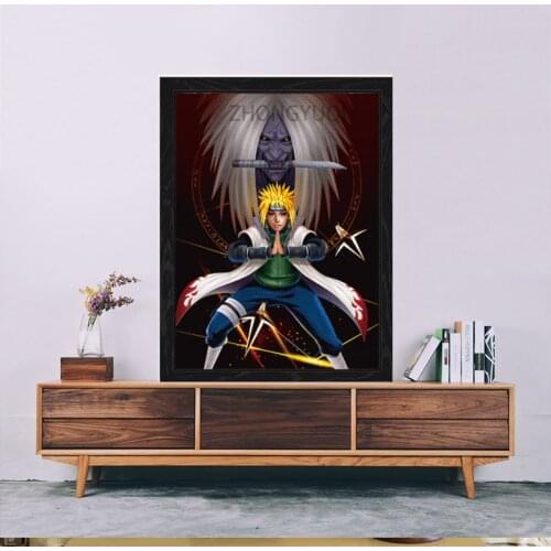 Namikaze Minato Poster AnimePoster Fantasy Wall Art Poster Bedroom Decoration