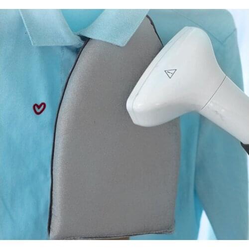 Hand-Held Mini Ironing Pad Sleeve Ironing Board Holder Heat Resistant Glove for Clothes Garment Steamer PortabLe Iron Table Rack