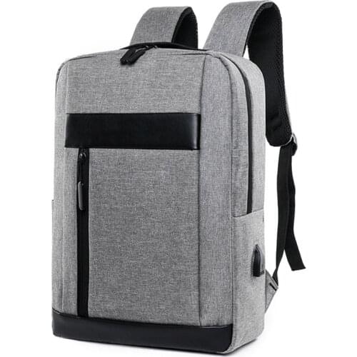 Unisex Backpack Oxford Waterproof School Teenage USB Travel Large Capacity Laptop Rucksack Boys' Bags Mochilas para hombre Sac
