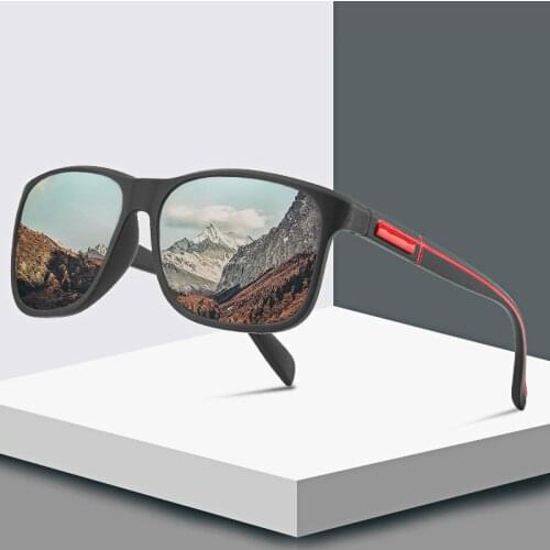 2021 Fashion Wrap Square Frame Retro Decorative Polarized Sunglasses Women Men Versatile Pattern Frame Sunglasses For Adults