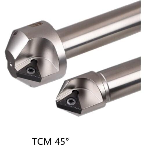 TCM45 Chamfer Bar Insert TCMT16T304 Handle Alloy Cnc Hardened Aseismic Rod Machine Inserts Tool milling