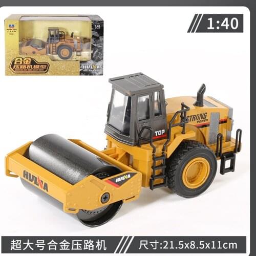 1:40 1:50 1:60 Forklift Excavator Crane Model Forklift Bulldozer Loader Dump Truck Alloy Engineering Truck Children Road Roller