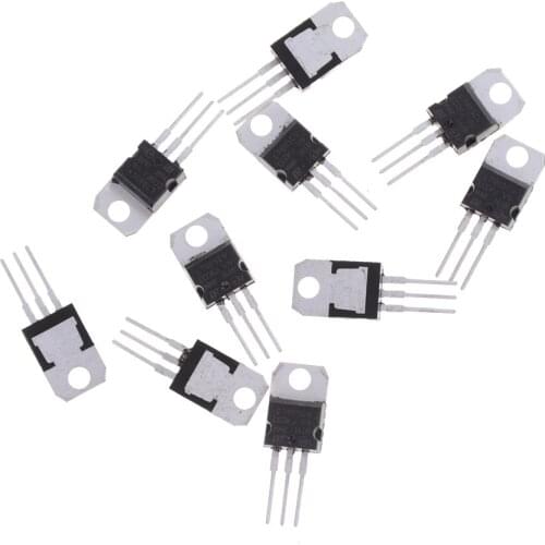 10pcs L7805CV L7805 7805 LM7805 Voltage 5V Electronic Circuit Three Terminal Voltage Circuit