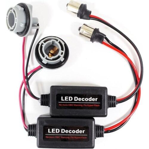 2 Pcs Car LED Decoder 1156(BA15S) Warning Error Canceller Turn Signal Light