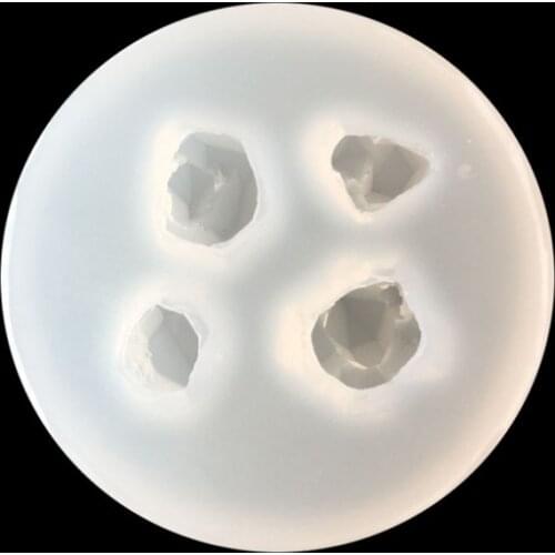 4 small clusters DIY jewelry tool Silicone mould Pendant Mould For Resin Real Flower Making Tool resin molds for jewelry