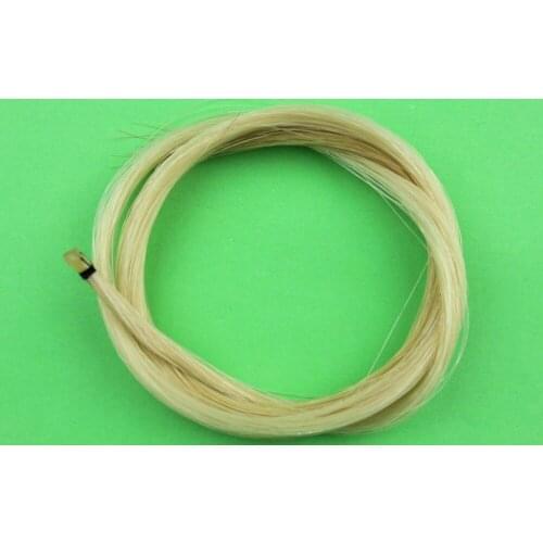 5 hanks Horse Hair White Horse Tail Hair Violin Bows Hair 80-85 cm