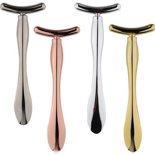 50% Hot Sale Eyes Massage Stick T-Shaped Double Head Portable Facial Mini Eyes Massage Tools for Beauty