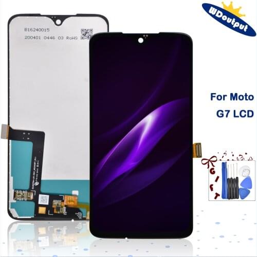 6.2" Original For Motorola MOTO G7 LCD Display Touch Screen Digitizer Assemble Replacement For Moto G7 XT1962