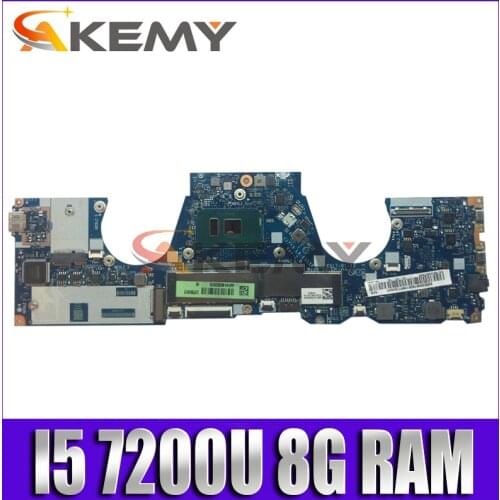 Akemy CIZY3 LA-E551P Motherboard For Lenovo YOGA 720-13IKB YOGA720-13IKB Notebook Motherboard CPU I5 7200U 8G RAM 100% Test Work