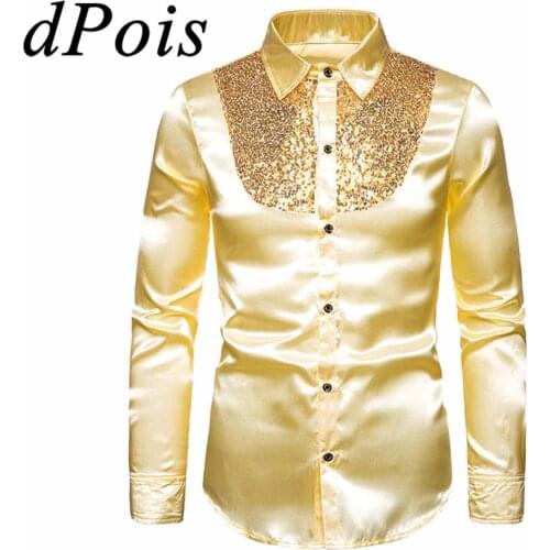 DPOIS Men's Long Shirts