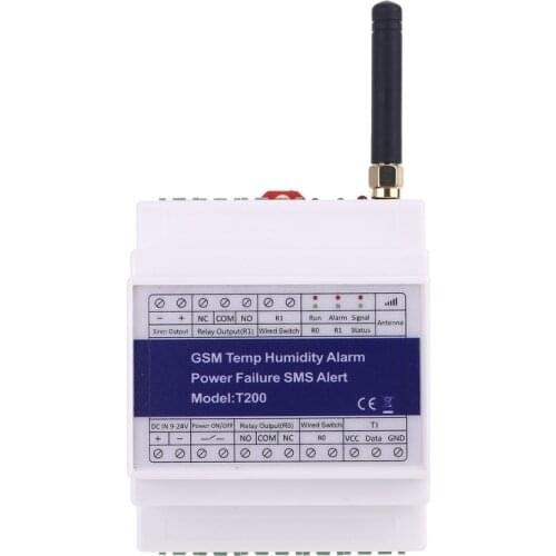 GSM 3G 4G Temperature Power Status Monitoring Relay T201 for Remote Monitoring Site Temp Power Failure SMS Alert Alarm