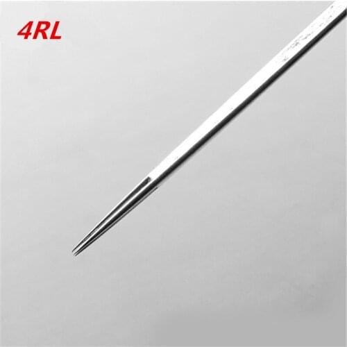 50pcs/box 4RL Disposable Sterilized Tattoo Needles Round Liner Needles For tattoo grip tattoo tips free shipping