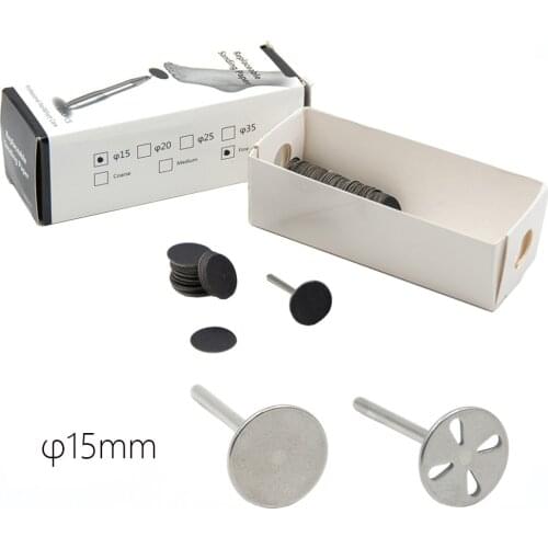 1PC 15mm Pedicure File Replaceable Sanding Paper Sandpaper Nail Drill Bit Accessories Manicure Salon Electric Foot Callus Tool