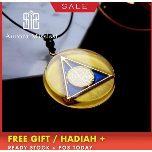 AURA REIKI Orgonite Purifying Reiki Natural Crystal Pendant Creative Pendant Magic Witch Accessories Glamour Jewelry For Women