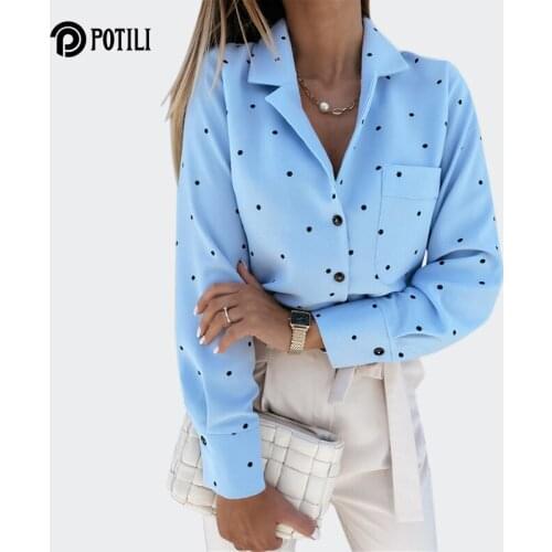POTILI Collar Blouses