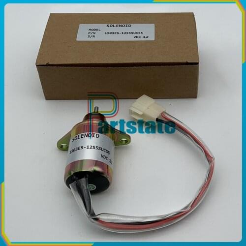 SA-4562T Fuel ShutOff Solenoid For 12V Y-anmar Engine Takeuchi 1503ES-12S5SUC5S Stop Solenoid Part