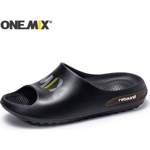 ONEMIX Summer Men Indoor Sandals Slipper Non-slip Beach Adult Male Fashion Home Flip Flops zapatillas mujer