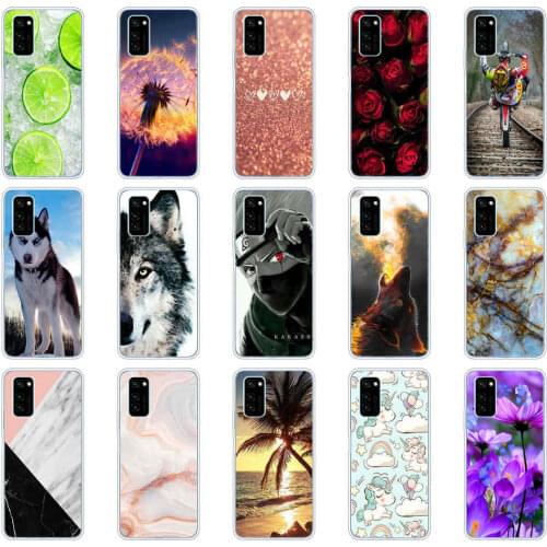 TPU Silicone Phone Cases For Huawei Honor View 30 V30 Pro Case Back Cover For Honor View 30 Pro Covers Phone bag Fundas cases