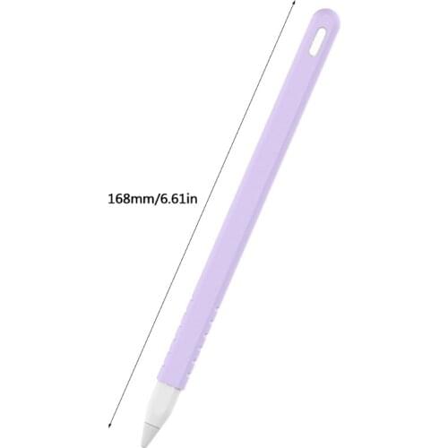 53CC Silicone Case Holder Sleeve Skin Pocket Cover Accessories Kit Cute Soft Grip Pouch Holder for Pencil 2nd Generation