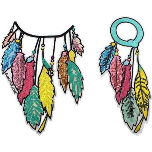 T-shirt Adornment Decals for Clothes Iron On Patches Paillette Sewing Supplies