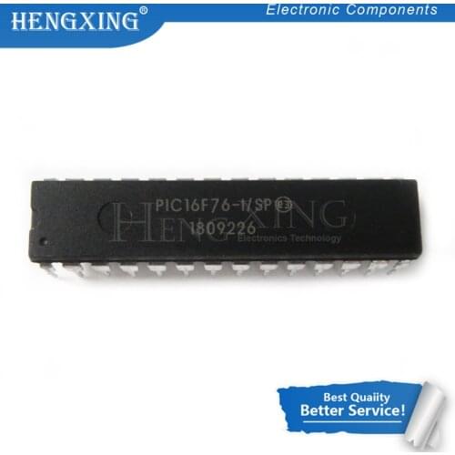1pcs/lot PIC16F76-I/SP PIC16F76 DIP-28 In Stock