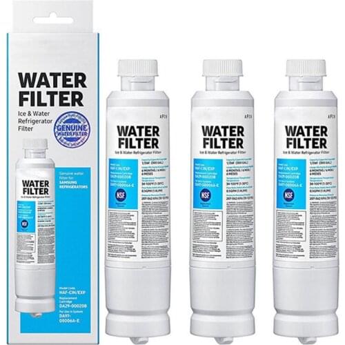 3 packs New samsung DA29-00020B, DA29-00020A, HAF-CIN exp advanced refrigerator water filter